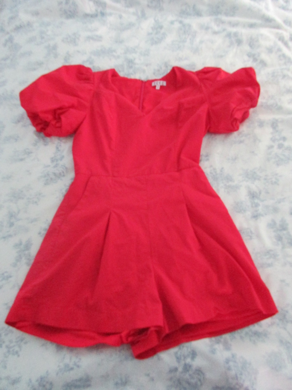 TCEC Coral Red Sleeveless Dress